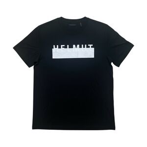 Helmut Lang Black and White Graphic Shirt